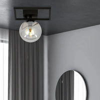 IMAGO 1E 1-lichts plafondlamp - Smoked glas - afbeelding 2