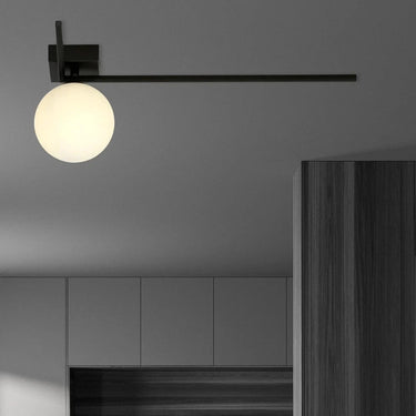 IMAGO 1-lichts plafondlamp - Wit glas