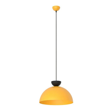 LUNARO 1L 1-lichts hanglamp - Oranje metaal