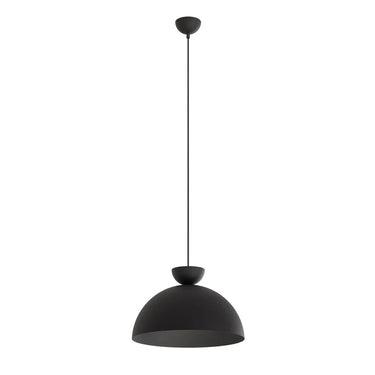 LUNARO 1L 1-lichts hanglamp - Zwart