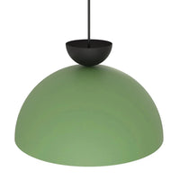 Emibig LUNARO 1L 1-lichts hanglamp - Groen metaal