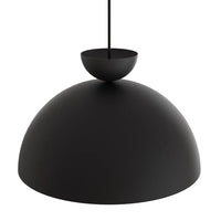 Emibig LUNARO 1L 1-lichts hanglamp - Zwart