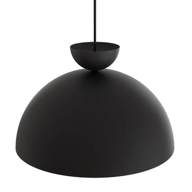 LUNARO 1L 1-lichts hanglamp - Zwart