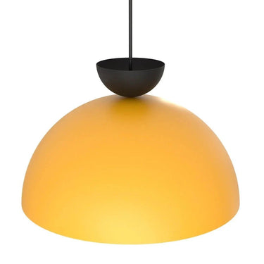LUNARO 1L 1-lichts hanglamp - Oranje metaal