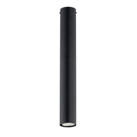 Emibig TECNO 1L 1-lichts plafondspot - Zwart