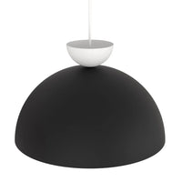 Emibig LUNARO 1-lichts hanglamp - Zwart metaal