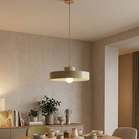 Kivi hanglamp hout 1-lichts mokka naturel groot