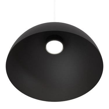 LUNARO 1-lichts hanglamp - Zwart metaal