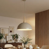 Nautica hanglamp hout 1-lichts mokka naturel groot hanglamp met lampenkap - 40 cm breed