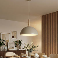 Nautica hanglamp hout 1-lichts mokka naturel groot