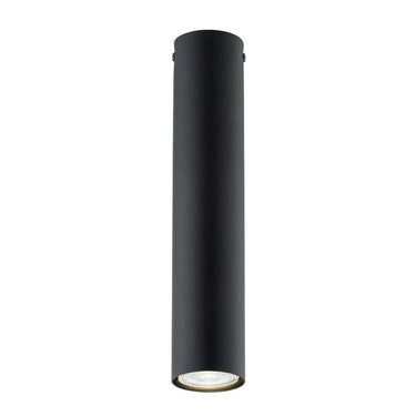 TECNO 1M 1-lichts plafondlamp - Zwart