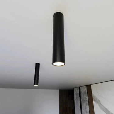 TECNO 1M 1-lichts plafondlamp - Zwart