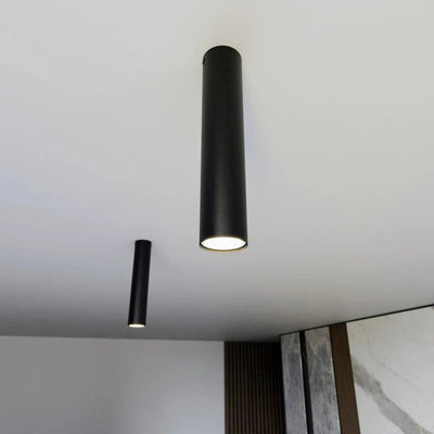 TECNO 1M 1-flammige Deckenleuchte - Schwarz