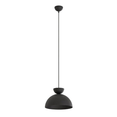 LUNARO 1S 1-lichts hanglamp - Zwart