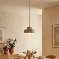Kivi hanglamp hout 1-lichts mokka naturel klein