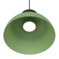 Emibig LUNARO 1S 1-lichts hanglamp - Groen metaal - Mooier Thuis