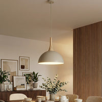 Nautica hanglamp hout 1-lichts mokka naturel klein
