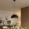 Nautica hanglamp hout 1-lichts zwart naturel klein hanglamp met lampenkap - metaal en hout online kopen bij Mooier Thuis