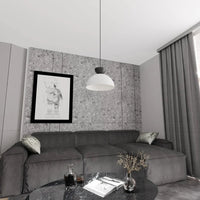 LUNARO 1-lichts hanglamp - Wit - afbeelding 2