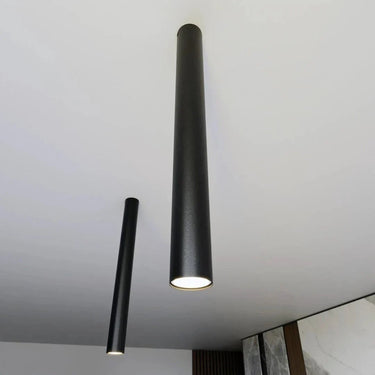 TECNO 1XL 1-lichts plafondspot - Zwart