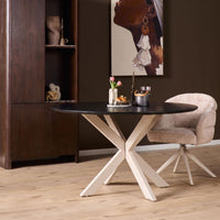 Eiken Eettafel Ferris Rond 150 cm