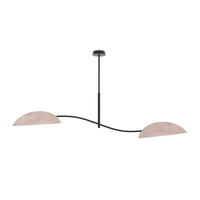 LOTUS 2-lichts hanglamp - Grijze kappen - Mooier Thuis