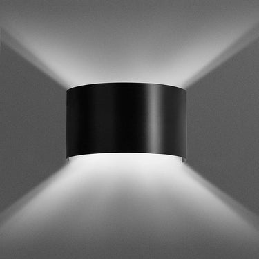 FOLD 1-lichts wandlamp - Zwart