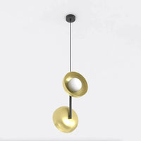 Emibig VANILLA 2-lichts hanglamp - Goud zwart