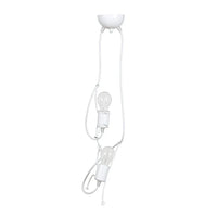 BOBI 2-lichts hanglamp - Wit frame - Mooier Thuis