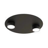 BOLX 2-lichts plafondlamp - Zwart plafondspots & spotbalken - metaal - Mooier Thuis