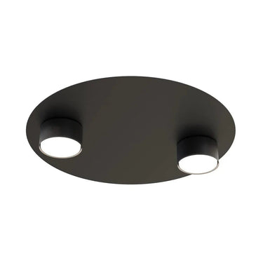 BOLX 2-lichts plafondlamp - Zwart