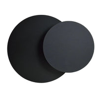 CIRCLE 1-lichts wandlamp - Zwart frame - Mooier Thuis