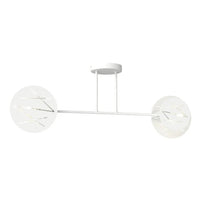 FRICK 2-lichts plafondlamp - Wit - Mooier Thuis