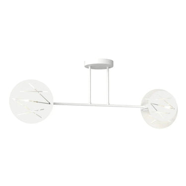 FRICK 2-lichts plafondlamp - Wit