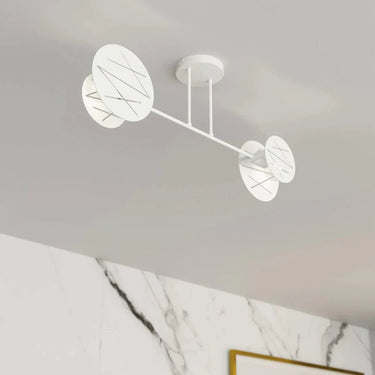 FRICK 2-lichts plafondlamp - Wit