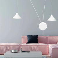 Emibig ABRAMO 2-lichts hanglamp – Wit