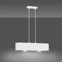 Emibig GENTOR 2-lichts hanglamp - Wit frame