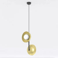 Emibig VANILLA 2-lichts hanglamp - Goud zwart - Mooier Thuis