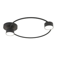 Emibig LUCIO 2-lichts plafondlamp - Zwart frame - Mooier Thuis