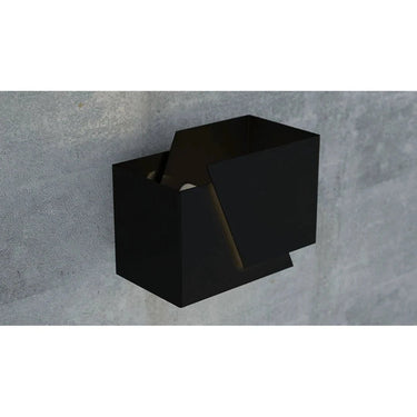 FROST 1-lichts wandlamp - Zwart