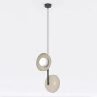 Emibig VANILLA 2-lichts hanglamp - Beige frame