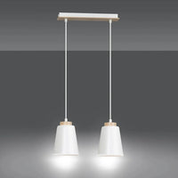 Emibig BOLERO 2-lichts hanglamp - Wit