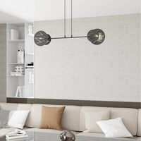 Emibig XOTIC 2-lichts hanglamp - Zwart met laserpatroon
