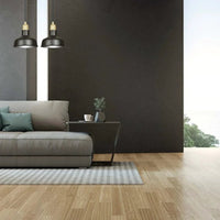 Emibig IBOR 2-lichts hanglamp - Zwart met goud accent