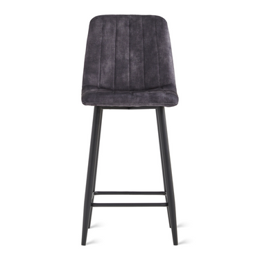 Barkruk Jax - Velvet Antraciet