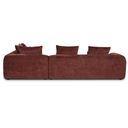 Hoekbank June - Burgundy Links