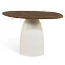 Eettafel Bora - Ø120cm Bruin