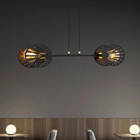 Emibig BEACH 2-lichts hanglamp - Zwart goud - Mooier Thuis