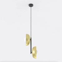 VANILLA 2-lichts hanglamp - Goud zwart - afbeelding 2