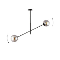 LINEAR 2-lichts hanglamp - Smoked glas - afbeelding 2